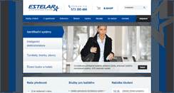 Desktop Screenshot of estelar.cz