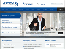 Tablet Screenshot of estelar.cz
